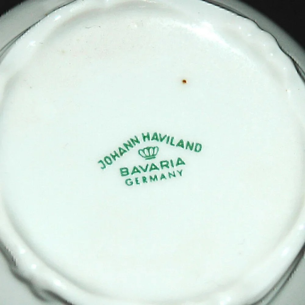 Johann Haviland Bavaria Coffee Tea Cup and Saucer German Made